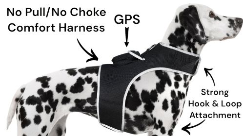 Waterproof Pet Tracker GPS GSM Collar Tracking Device for Your Dog/Cat Size:XL