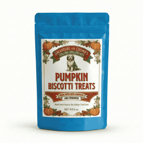 Sit Up Doggy Pumpkin Biscotti Treats
