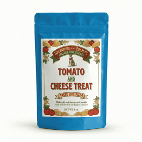 Sit Up Doggy Tomato and Cheese Treats