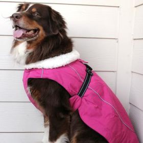 Alpine Tuf Terrain Dog Coat - Wild Raspberry (Option: X-Small)
