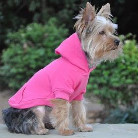 Flex-Fit Dog Hoodie - Pink (Option: 2X-Large)