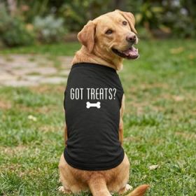 Got Treats Dog Shirt - Black (Option: X-Large)