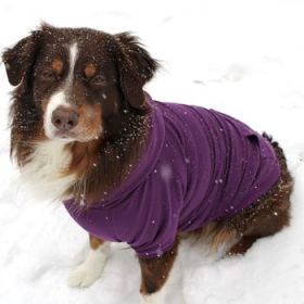 Flex-Fit Dog Hoodie - Purple (Option: Small)