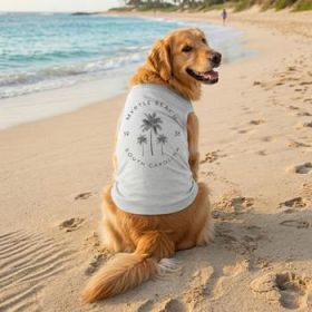 Myrtle Beach, SC Dog Shirt - Gray (Option: X-Small)