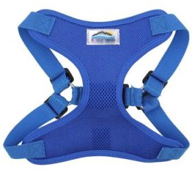 Wrap and Snap Choke Free Dog Harness by Doggie Design - Cobalt Blue (Option: Small)