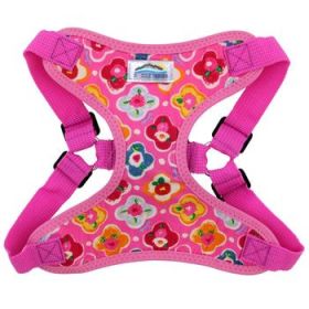 Wrap and Snap Choke Free Dog Harness by Doggie Design - Maui Pink (Option: Medium)